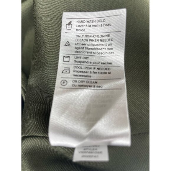 Vince Green Blazer Size 8 Tuscan Olive - Picture 11 of 11